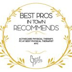 ActiveCare Physical Therapy NYC voted one of the best physical therapy clinics in New York City by Best Pros in Town.
