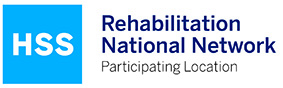 HSS Rehabilitation National Network Participating Location logo representing ActiveCare Physical Therapy, a leading physical therapy clinic in Midtown Manhattan, New York City.