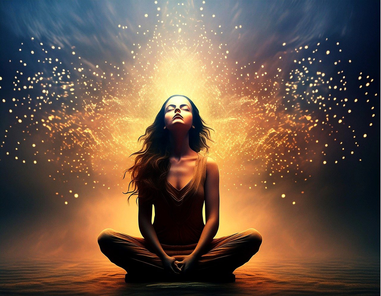 Illustration representing spiritual healing, energy restoration, mindfulness, and holistic wellness at ActiveCare Physical Therapy NYC.