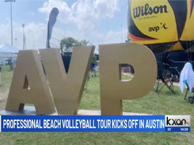 NBC Professional Beach Volleyball Tour Kicks Off in Austin May 7 2022