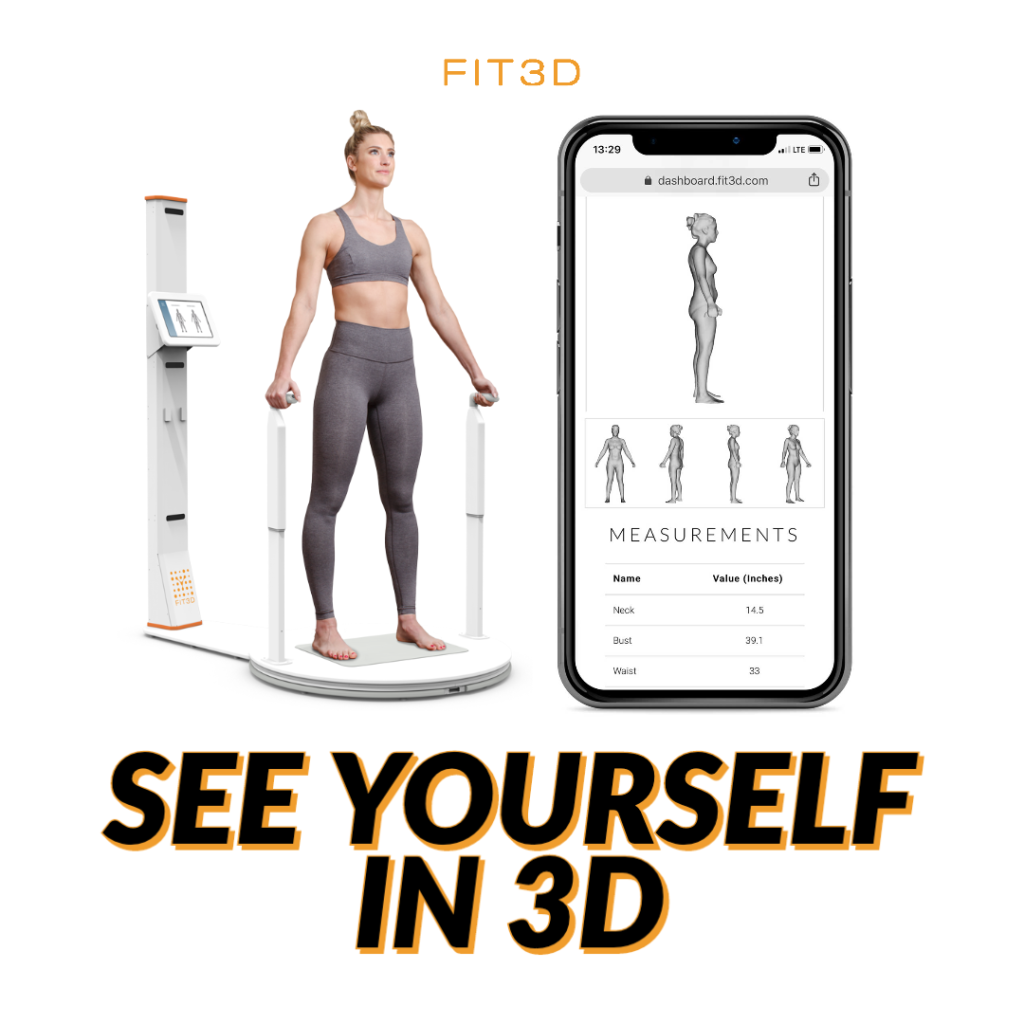 Fit3D Female Scanner - Best 3D Scanning for Fitness Analysis New York